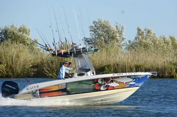 Enjoy Fishing in the Ebro Delta in a Sport Fishing Boat