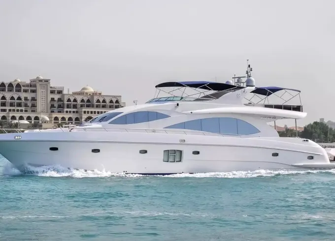 Majesty 88 Luxury Yacht for Party and Cruising Dubai