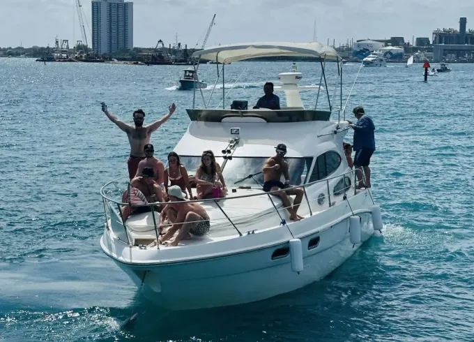 42ft Sea Line F37 Flybridge Yacht In Delray Beach