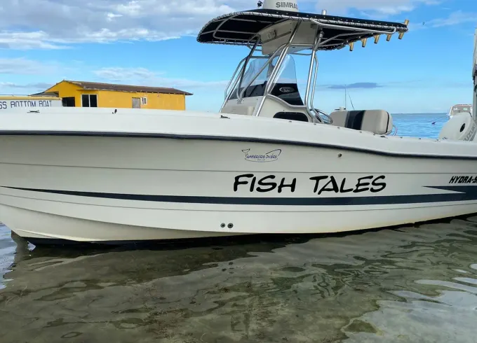 Hydra Sports 2900 Fishing and Cruisin' on your vacation!