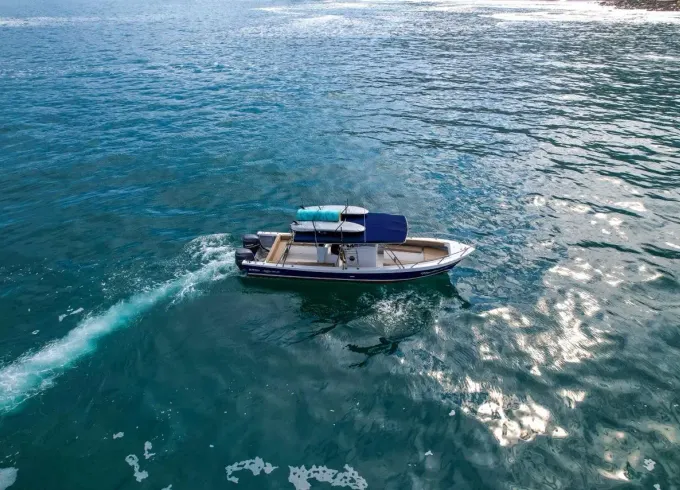 Marietas Hidden Beach Experience on 34ft Super Panga Boat