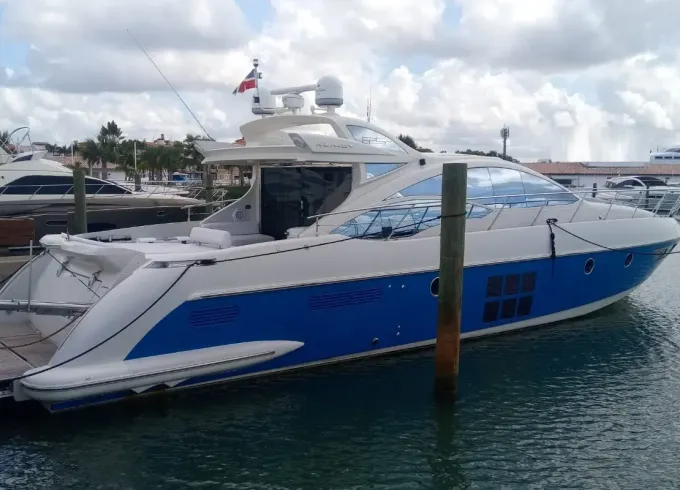 62' Azimut Yacht in Casa de Campo, Dominican Republic