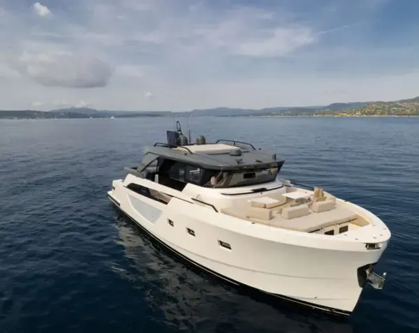 63ft Tecnomar Sports Yacht from Cannes - 5 Guests