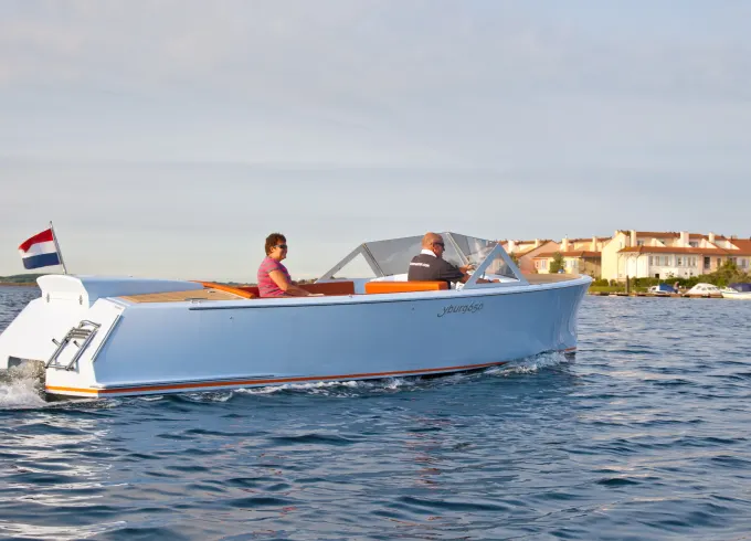 Rent this Yburg 650 Motor Yacht for 8 People in Zeeland