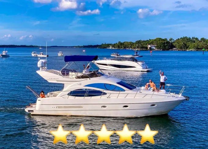 5-Star 42' Azimut | Fuel & Crew Included In Price| Jupiter, Palm Beach, Stuart