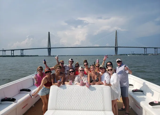 **The most luxurious bachelorette Party Boat in Charleston * Beach, Best of 2026