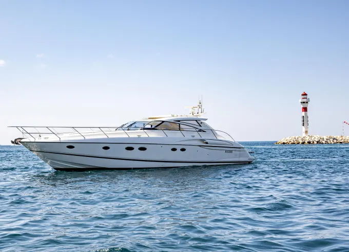 Luxury 60ft Princess Motor Yacht for Charter in Cannes