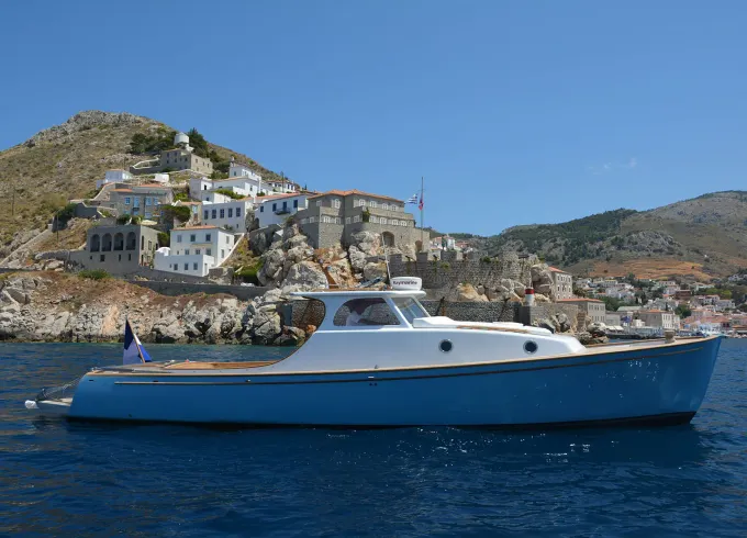 Daily Trip from Spetses / Porto Cheli to Dokos and Hydra Islands with Lobster38