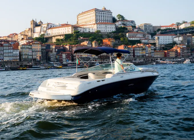 Boat Tour Porto-Drinks and Snacks | Sea Ray 220 Sundeck