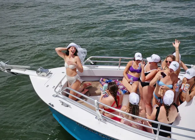 The Dolphin Queen Party Boat Bachelorette/Birthday/GirlsTrip/Sunday Funday