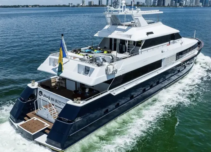 Beautiful and Luxurious 125' Broward serving South Florida and the Bahamas