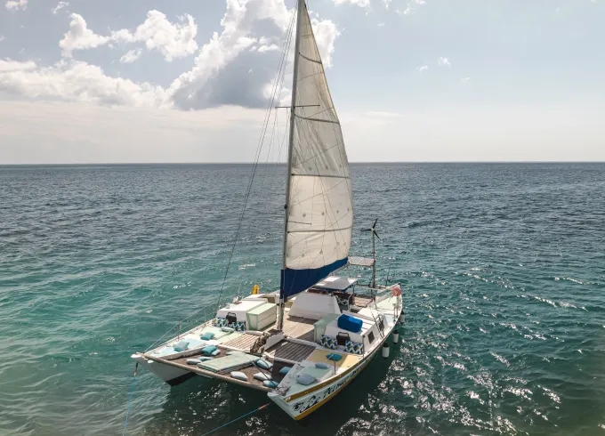 Zanzibar Sunset Catamaran Cruise from Kendwa with Open Bar