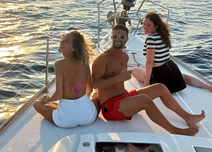 Barcelona Luxury 16 Mts Sailboat 2 hour Shared Sailing Tour from Port Olimpic