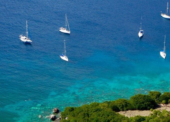 Private Sail tour to Les Saintes with Skipper Sailing teacher