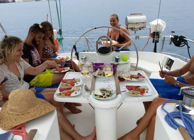 Bavaria 46 Cruicer Sailing Charter in Santorini, Greece