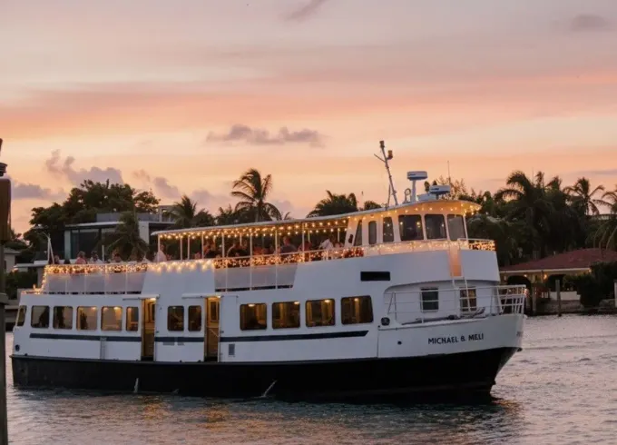 Private Wedding Ceremony & Reception on Biscayne Bay Up to 145 Guests