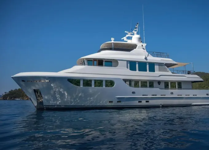 Captained Luxury 95' Ferretti  Mega Yacht in Bodrum - Daily & Weekly Charters