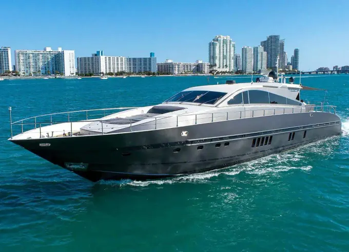 95 Pershing Leopard Luxury Yacht Miami