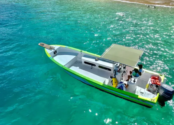 Navigate and Snorkel the sea of Cortez in Cabo with our 26ft Panga Boat