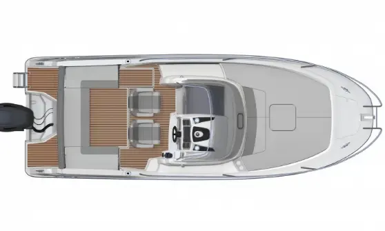 Charter 24' Jeanneau Cap Camarat 7.5 WA Serie 2 Motor Yacht in Dubrovnik, Croatia