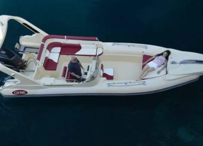 Rent the 24' Gene RIB in Oía, Greece with Skipper