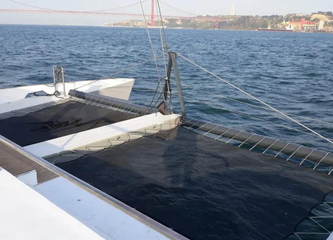 50' Nigel Irens Catamaran Private Cruise in Lisbon - Tagus River