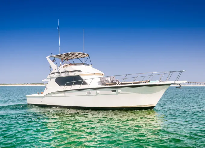 45' Hatteras Private Luxury Cruising Yacht in Destin, FL