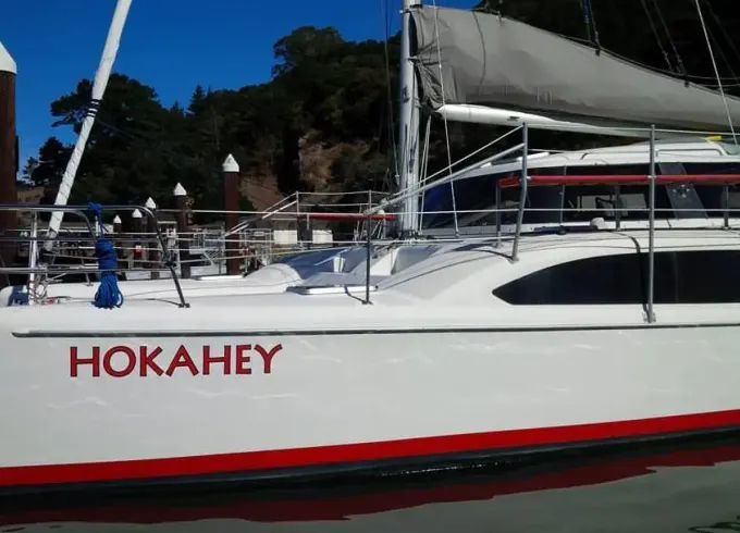 Safe & solid sailing catamaran - Green power! Stunning beauty & great location!