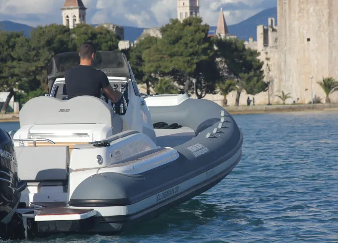 Book the Jokerboat Clubman 28 RIB + 2 X Mercury Verado 250 Hp in Trogir, Split-Dalmatia County