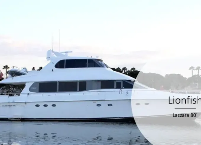 80ft Lazzara Power Mega Yacht in Nuevo Vallarta
