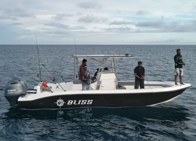 Full-Day Private Boat Tour – Fishing, Snorkeling Dolphin Watching & Sandbank