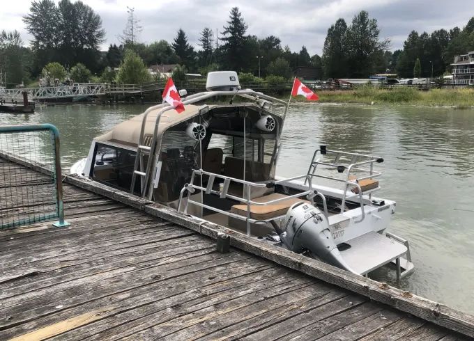 Custom Weld Boat for rent in maple ridge