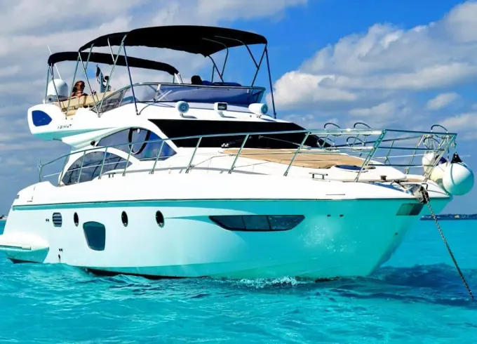 Azimut 50ft Motor Yacht - Free Pick Up Transportation Hotel Marina One Way