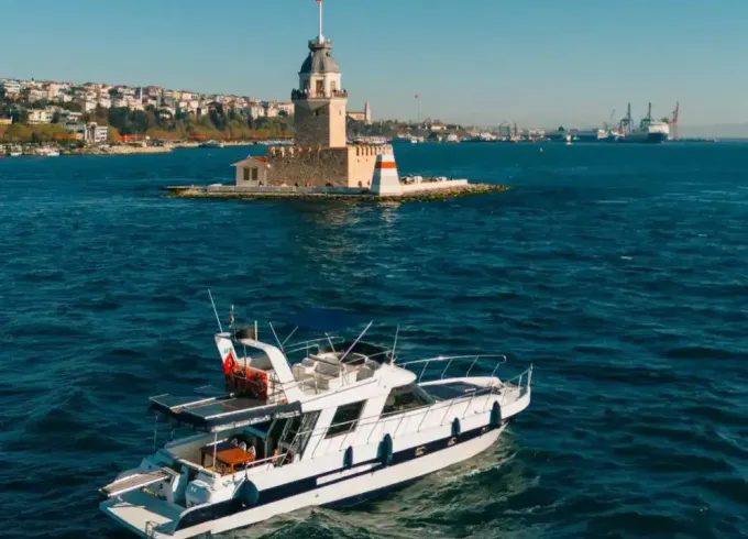 Private Bosphorus Tour with Luxury 49ft Riva Superamerica Yacht