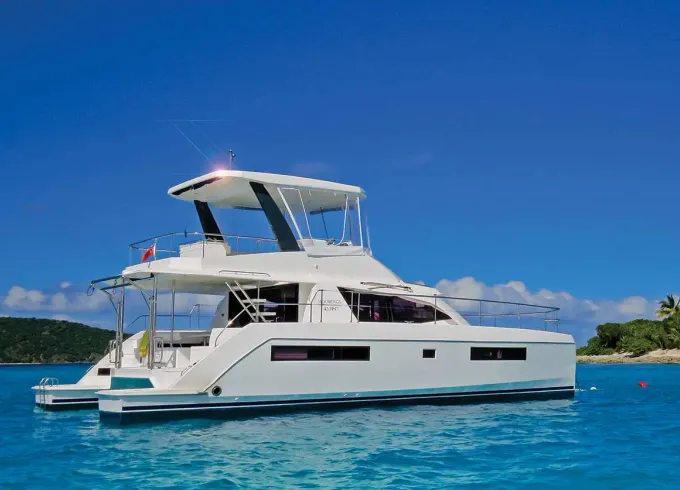 Private 43’ Leopard Powercat Charter | Ultimate USVI/BVI Experience