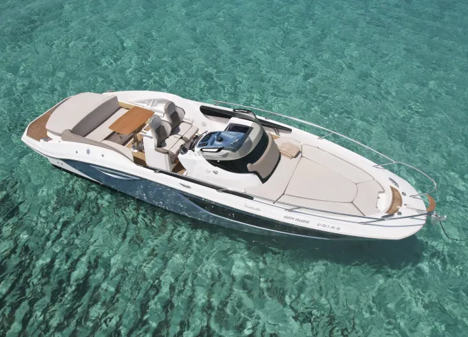 Discover Ibiza and Formentera on board with Key Largo 27