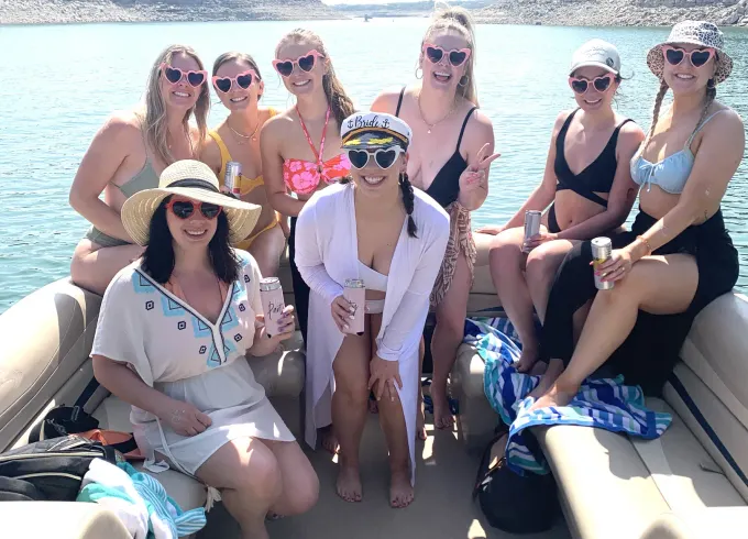 The hottest Pontoon on Lake Travis for 14 guests!