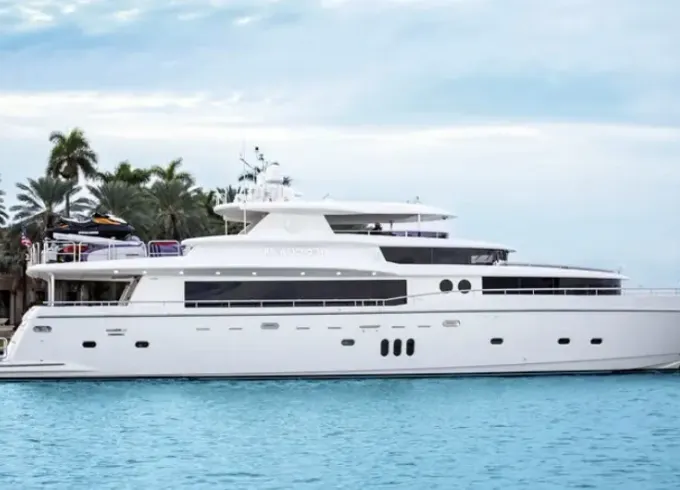 Johnson 104’ Power Mega Yacht in Miami Beach