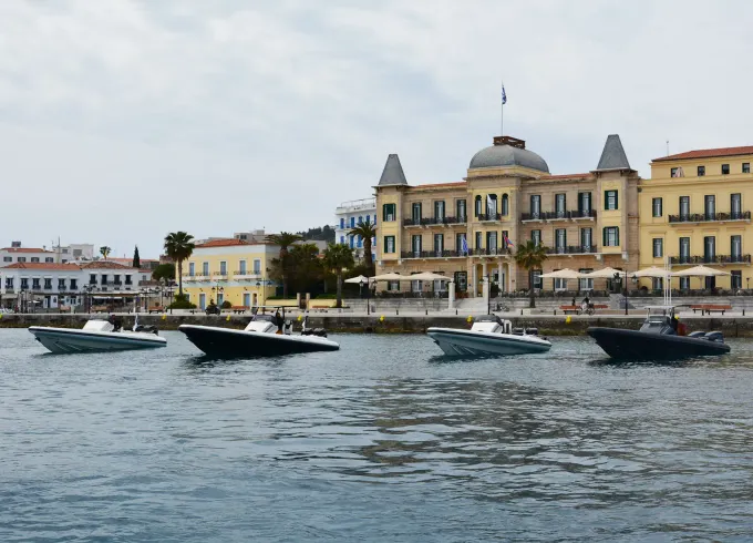 Daily Trip to Porto Cheli Riviera - Spetses round the island with Lobster38