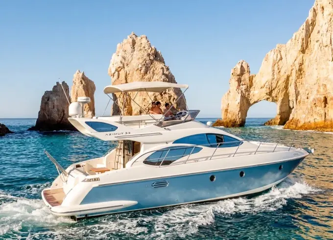 Luxury Yacht Experience with Premium Service aboard 47ft Azimut