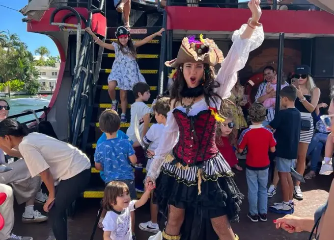 Private Pirate Kids Party up to 85 guests with Dj, Soft drinks and Hotdogs
