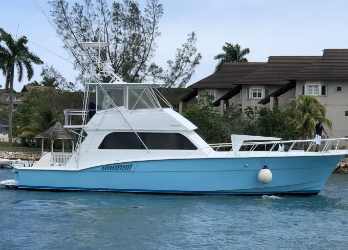 Hatteras 55’ Sportfish Motor Yacht in Ocho Rios!