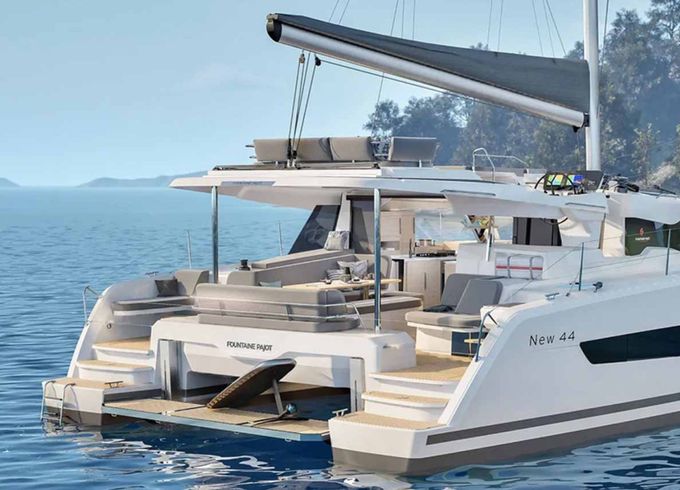 Fountaine Pajot FP 44 Quatuor - 4 cab.