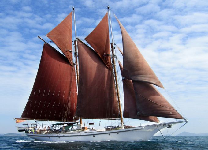 Pritchard Gaff rigged schooner