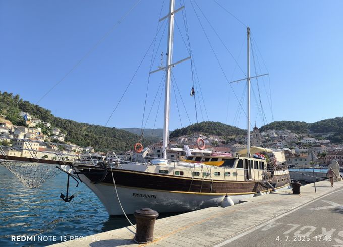 Marmaris shipyards Turkey Wood