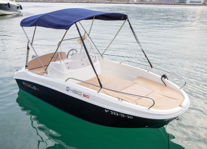 Remus 450 open