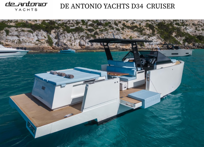 DE ANTONIO YACHTS D34 CRUISER