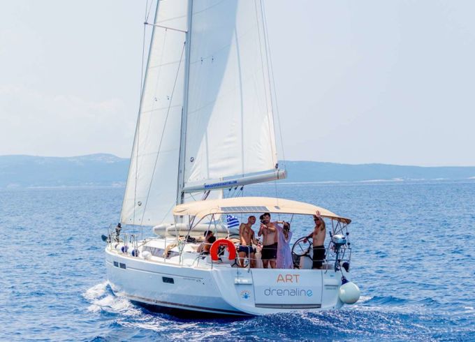 Jeanneau Sun Odyssey 479 Full refit 2024 ( new Bimini - Spray hood - new exterior cushions - new outboard )