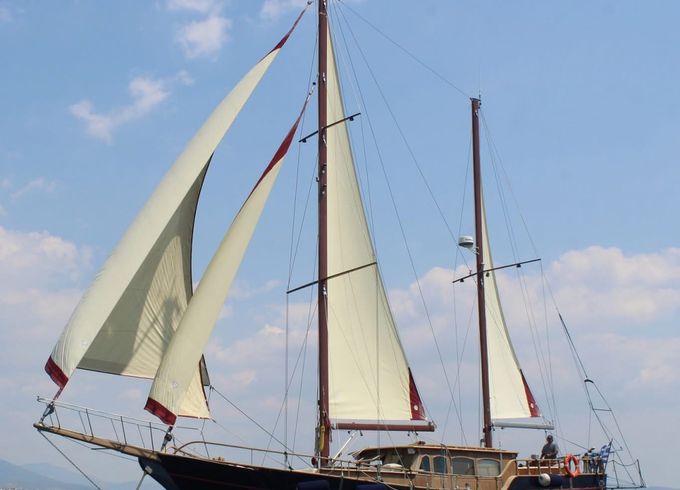 Traditional Wooden Yacht Virgo