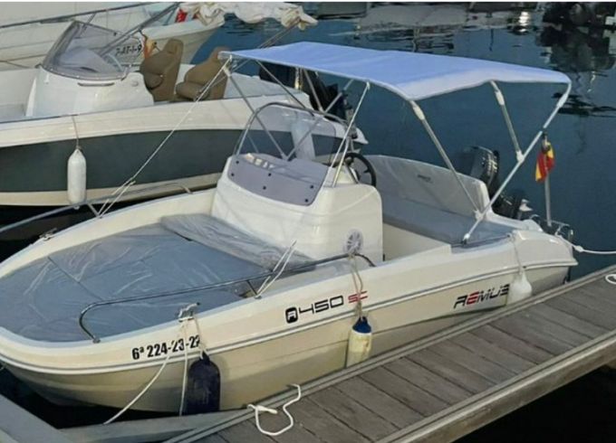 Remus 450 open